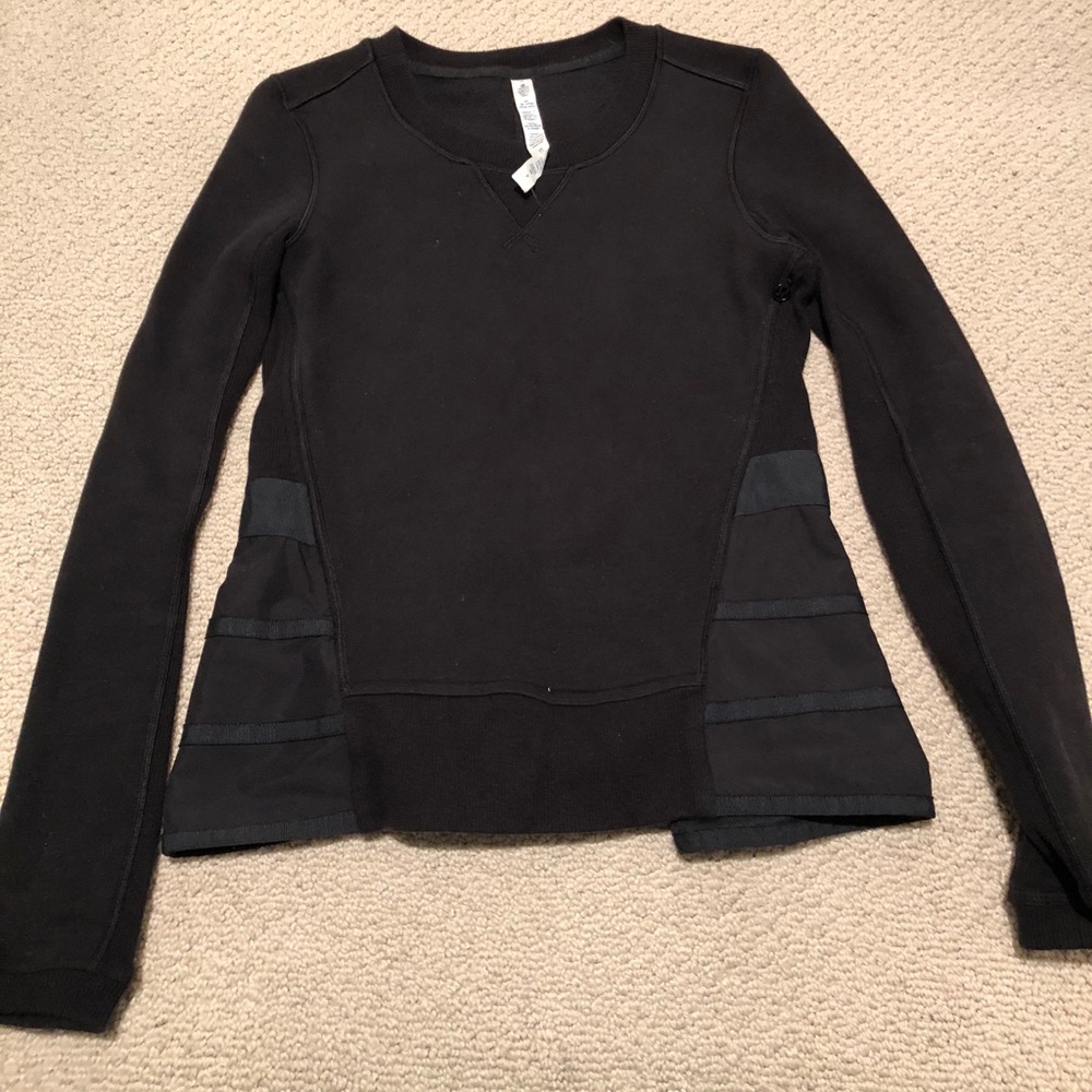 Lululemon Peplum Sweatshirt